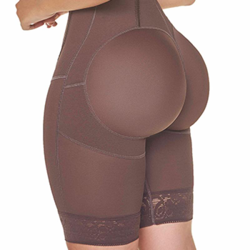 Hourglass Zippered Girdle with Rods- RA003