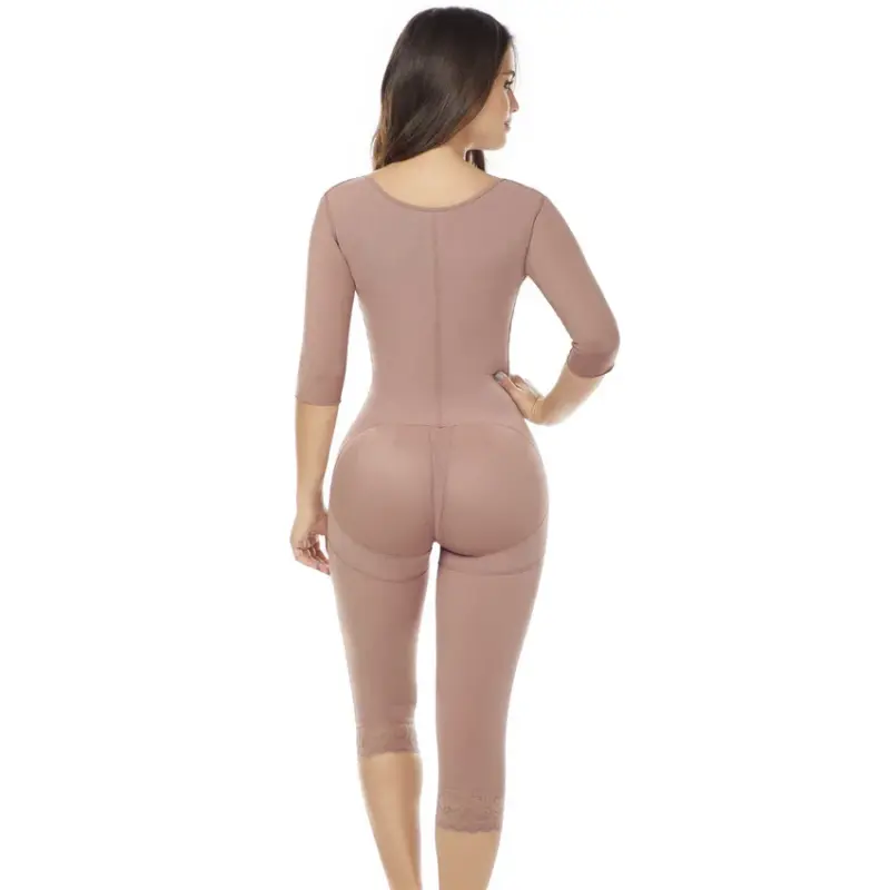 Full Body Girdle with Sleeves- No bra- FQ114