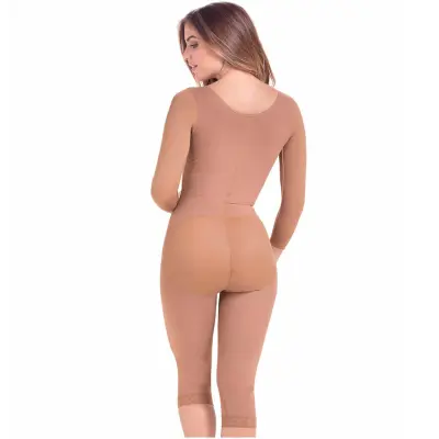 Full Body Girdle with Sleeves - 9292
