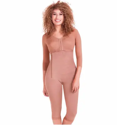 Capri Shapewear with Sleeves