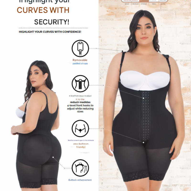 Mid Thigh Butt Lifter Tummy Control Shapewear